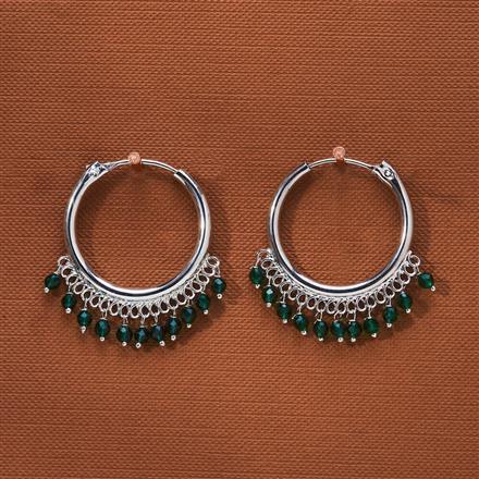 Antique Bali With Rhodium Plating