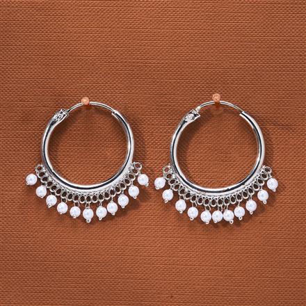 Antique Bali With Rhodium Plating