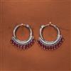 Antique Bali With Rhodium Plating