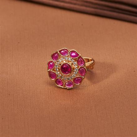 Antique Adjustable Ring With Gold Plating