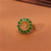 Antique Adjustable Ring With Gold Plating