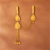 Antique Plain Gold Jhuda With Gold Plating