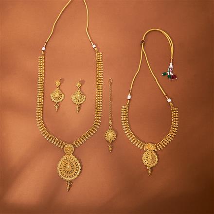 Antique Combo Necklace Set With Gold Plating