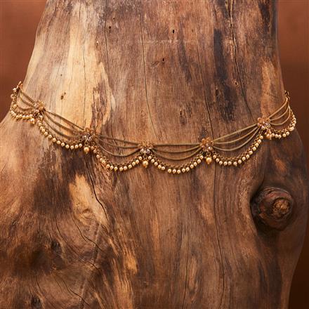 Antique Moti Belt With Gold Plating