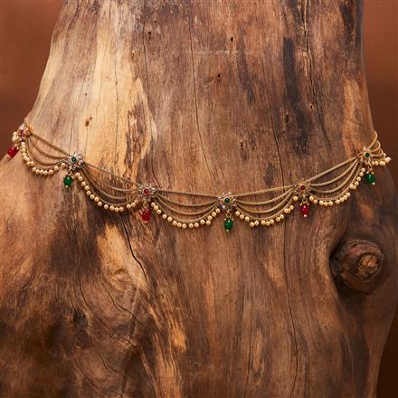 Antique Pearl Belt With Gold Plating