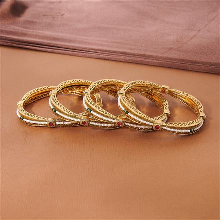 Antique Classic Bangles With Gold Plating