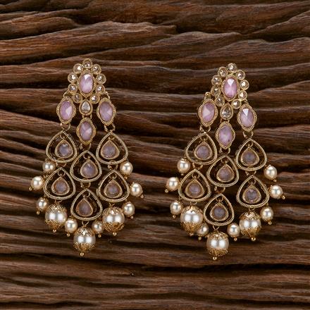 Antique Classic Earring With Mehndi Plating