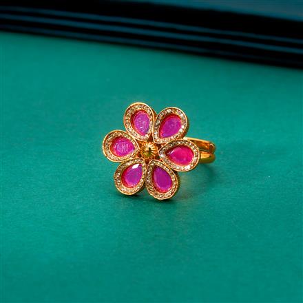 Antique Adjustable Ring With Gold Plating