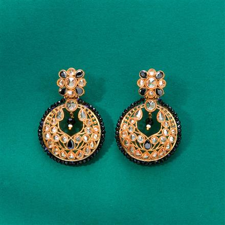 Antique Chand Earring With Gold Plating