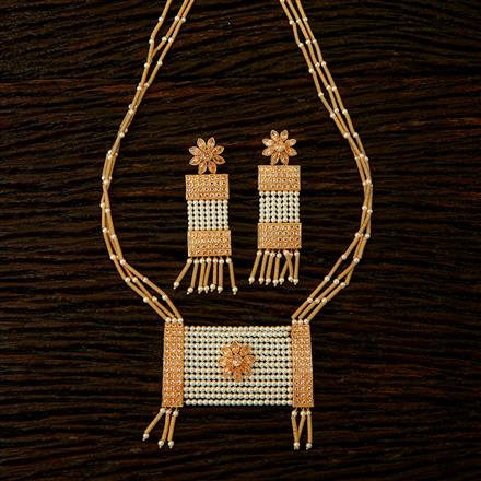 Antique Mala Pendant set with gold plating