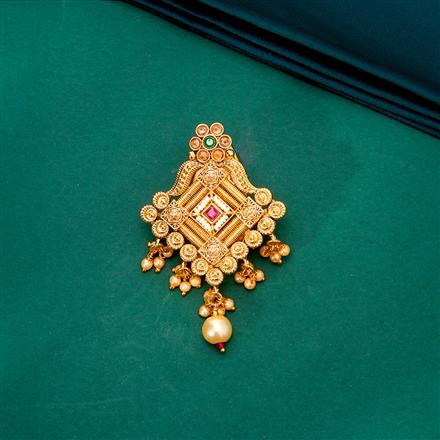 Antique Classic Brooch With Gold Plating