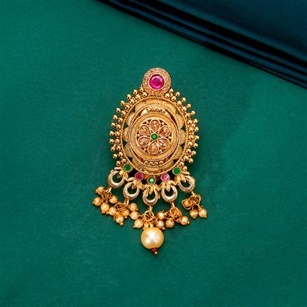 Antique Classic Brooch With Gold Plating