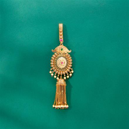 Antique Moti Jhuda With Gold Plating