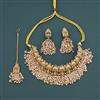 Antique Mukut With Gold Plating