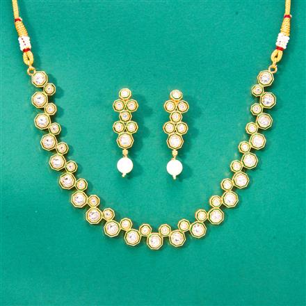 Antique Meenakari Necklace With Gold Plating