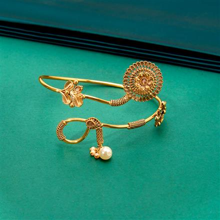 Antique Classic Baju Band With Gold Plating