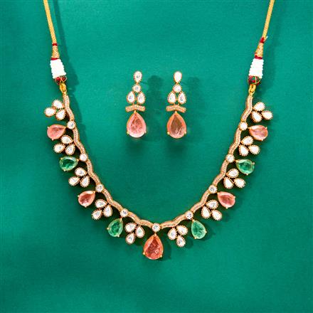 Antique Classic Necklace With Gold Plating