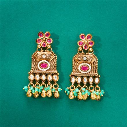 Antique Classic Earring With Gold Plating