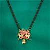 Antique Peacock Mangalsutra With Gold Plating