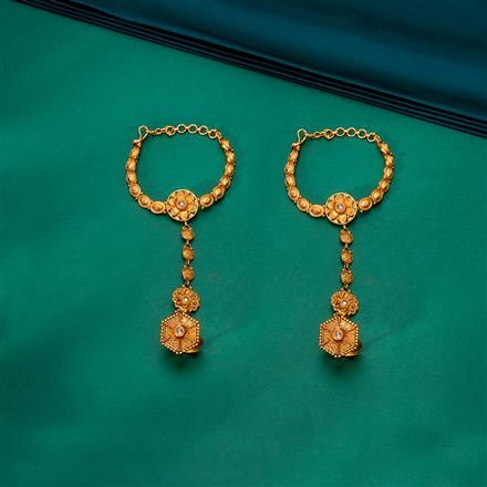 Antique Classic Hath Pan With Matte Gold Plating