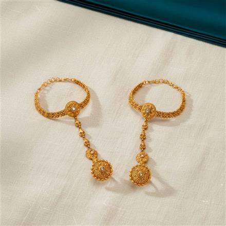 Antique Classic Hath Pan With Matte Gold Plating