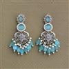 Antique Classic Earring With Mehndi Plating Plating