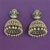 Antique Classic Earring with Matte Gold Plating