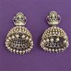 Antique Classic Earring with Matte Gold Plating