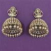 Antique Classic Earring with Matte Gold Plating