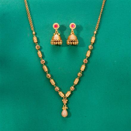 Antique Classic mala necklace With Gold Plating