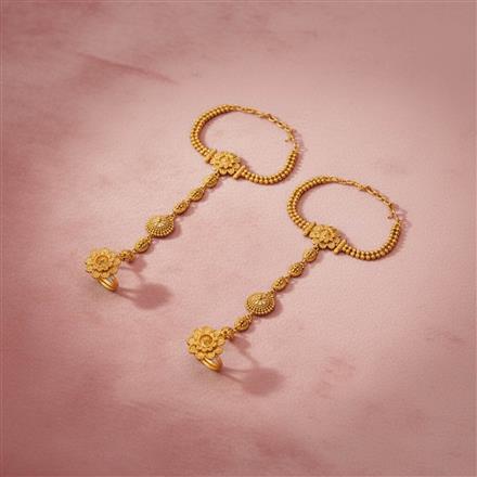 Antique Classic Hath Pan With Matte Gold Plating