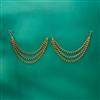 Antique Classic Ear Chain With Mehndi Plating Plating