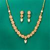 Antique Moti Necklace With Gold Plating