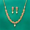 Antique Moti Necklace With Gold Plating