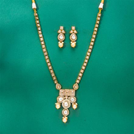 Antique Classic Necklace With Gold Plating