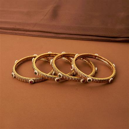 Antique Classic Bangles With Gold Plating