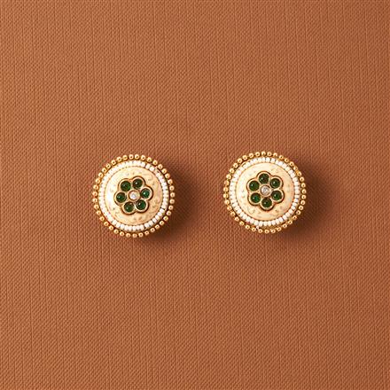 Antique Meenakari Tops With Matte Gold Plating