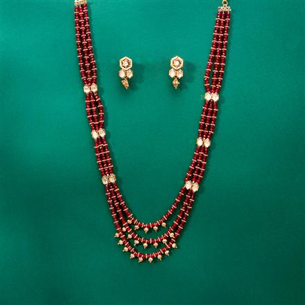 Antique Classic Mala Necklace With Gold Plating
