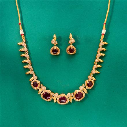 Antique Classic Necklace With Gold Plating