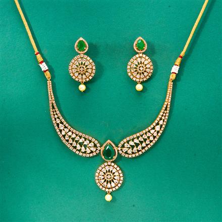 Antique Classic Necklace With Gold Plating
