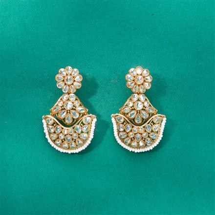 Antique Classic Earring With Mehndi Plating