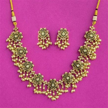 Antique Classic Necklace With Gold Plating