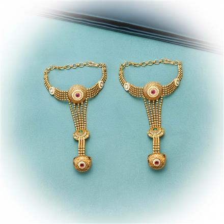 Antique Classic Hath Pan With Matte Gold Plating