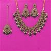 Antique Classic Necklace Set With Mehndi Plating