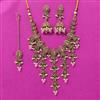 Antique Classic Necklace With Mehndi Plating