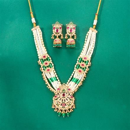 Antique Classic Necklace With Gold Plating