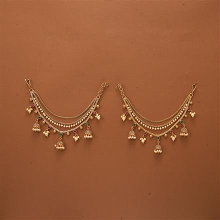 Antique Classic Ear Chain With Gold Plating