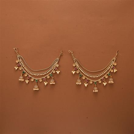 Antique Classic Ear Chain With Gold Plating