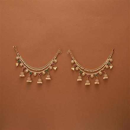 Antique Classic Ear Chain With Gold Plating