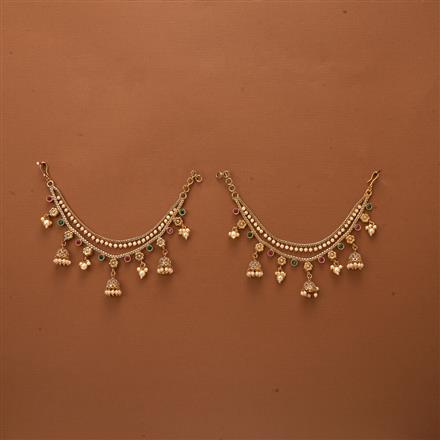 Antique Classic Ear Chain With Gold Plating